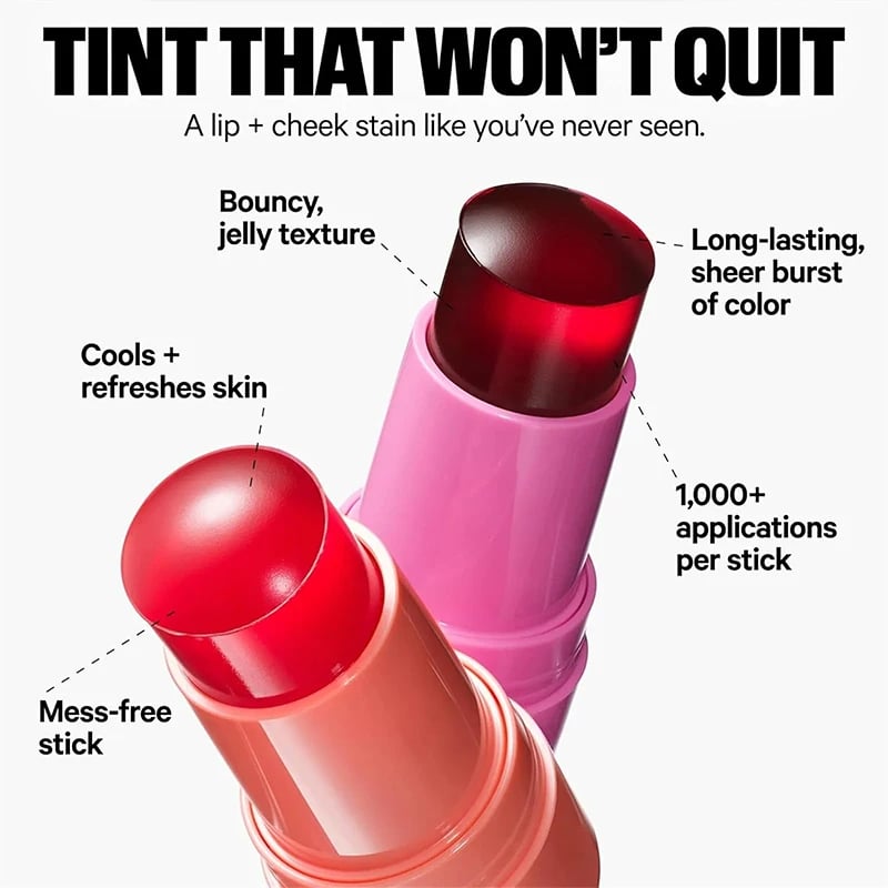 Jelly Licious Hydrating Lip & Blush Tint 💄(BUY 1 GET 1)